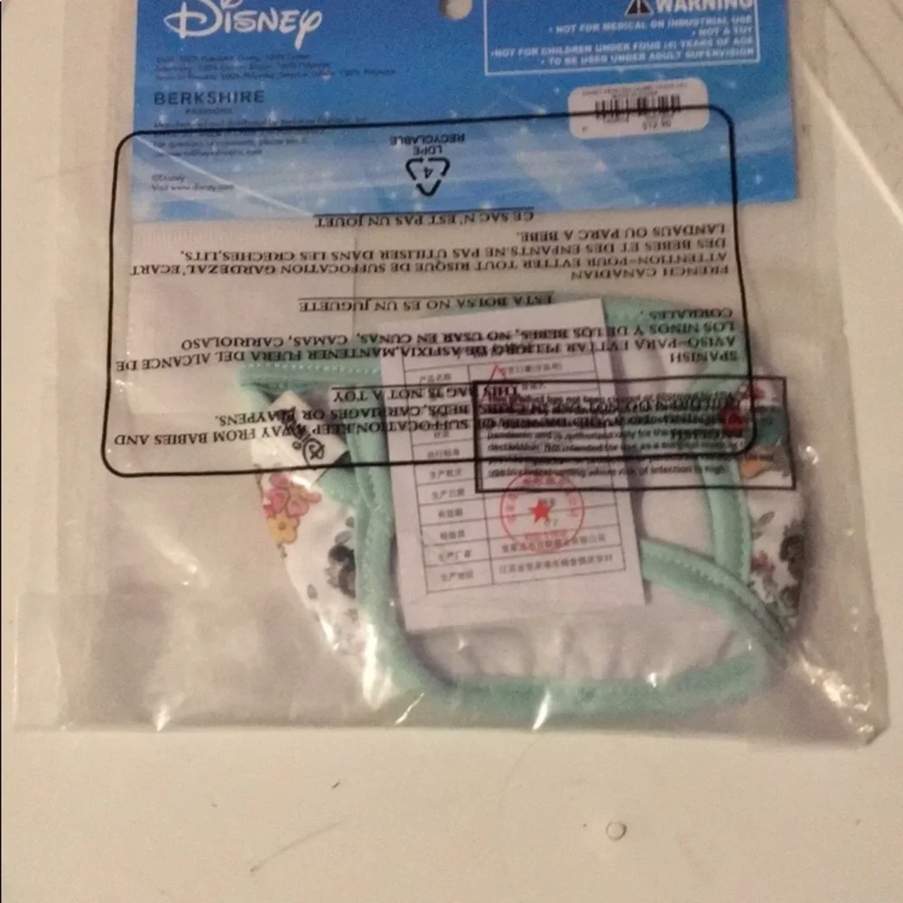 Disney Princess Face Mask